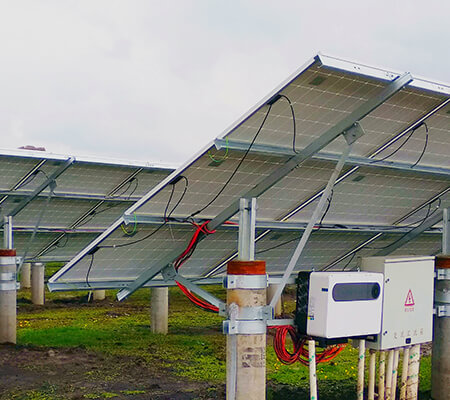 مشاريع الطاقة الشمسية الأرضية المركبة في مقاطعة Minxian
