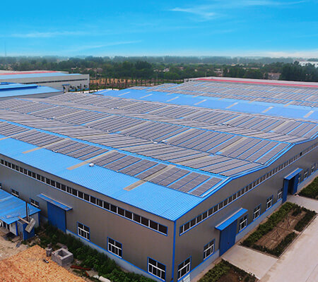 14MW مشروع نظام الطاقة الشمسية سقف القصدير
